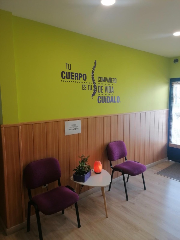 Sala de espera de El Centro del Masaje
